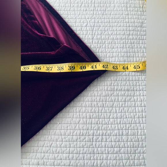 Soft Surroundings Women’s Velvet Asymmetrical Plum Tunic.Size XXL.SKU 306 - Picture 9 of 9